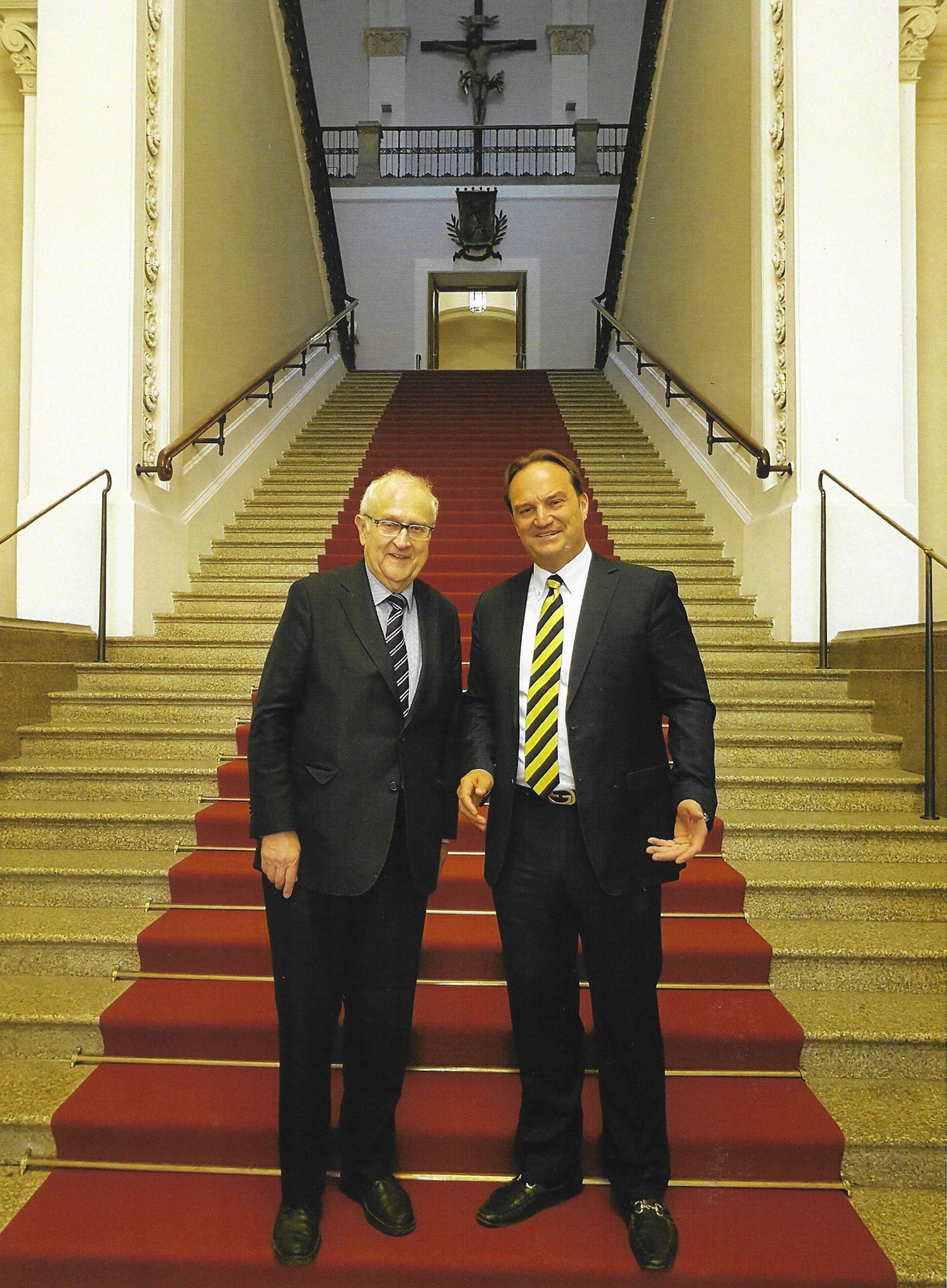 Jörn Follmer mit Rainer Brüderle